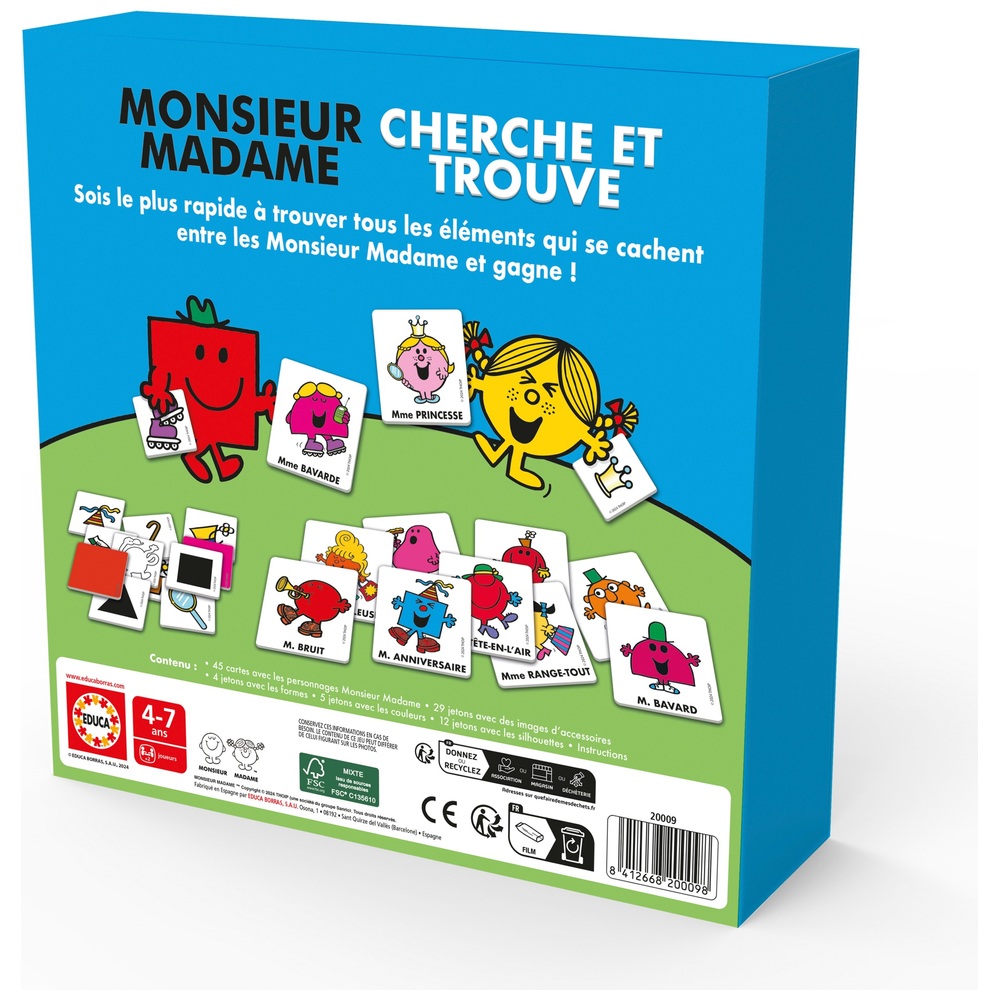 Monsieur Madame - Cherche et Trouve | Smyths Toys France