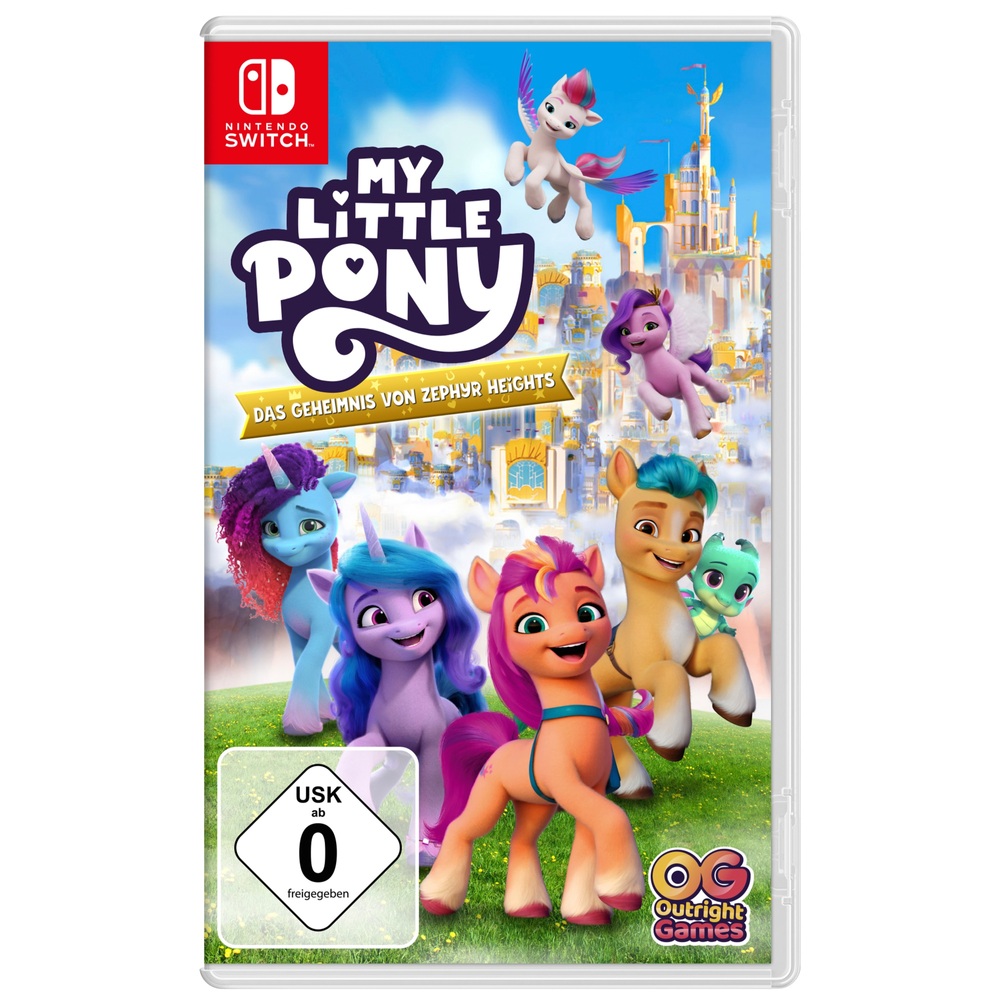 Nintendo Switch Spiel My Little Pony Das Geheimnis von Zephyr Heights |  Smyths Toys Deutschland