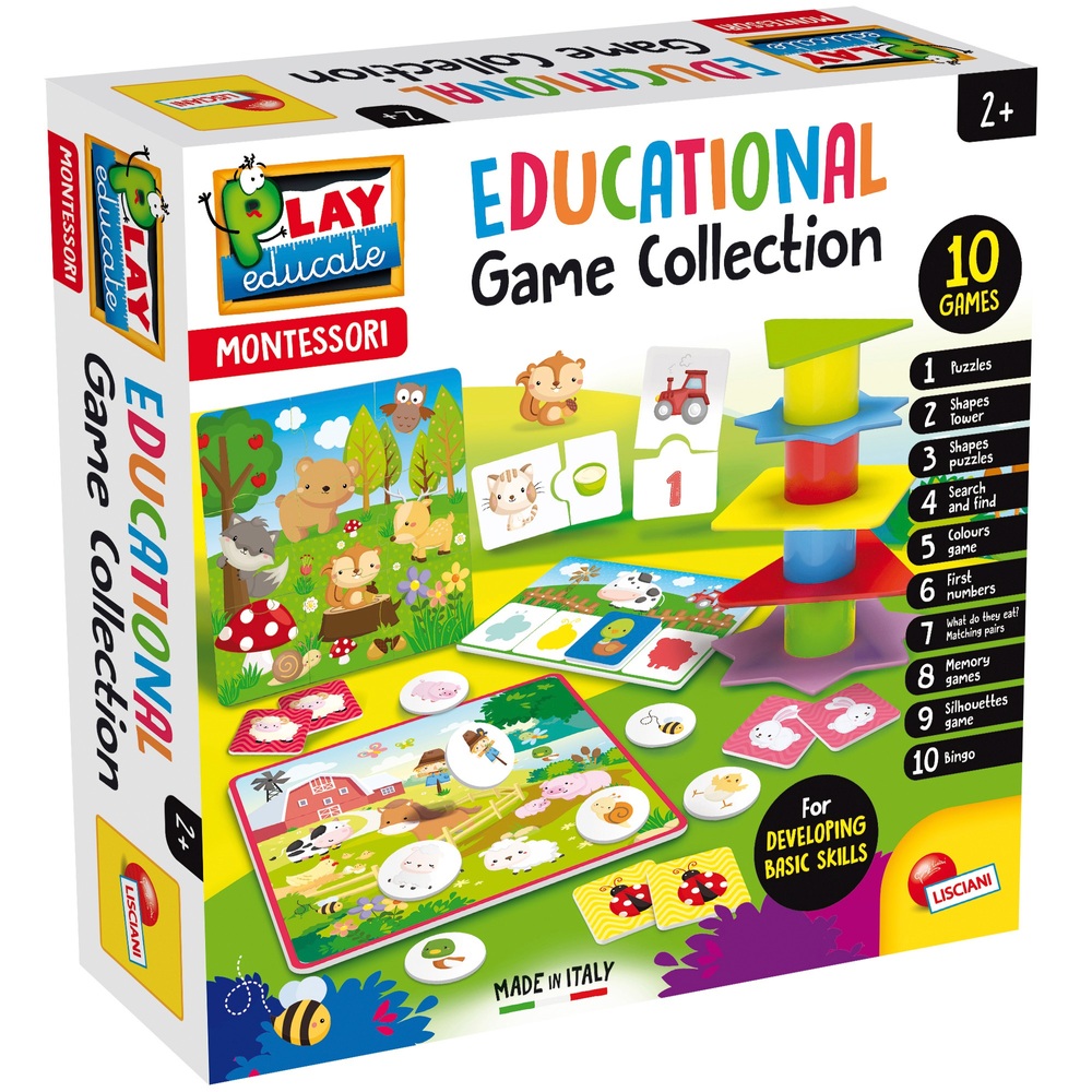 Montessori Educational Game Collection Smyths Toys UK