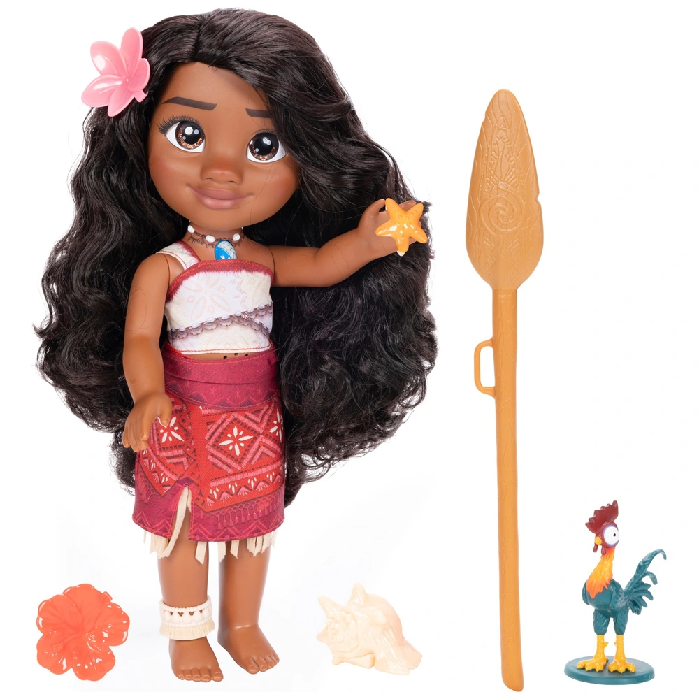 Disney Moana Toddler Doll My Singing Friend Moana Heihei