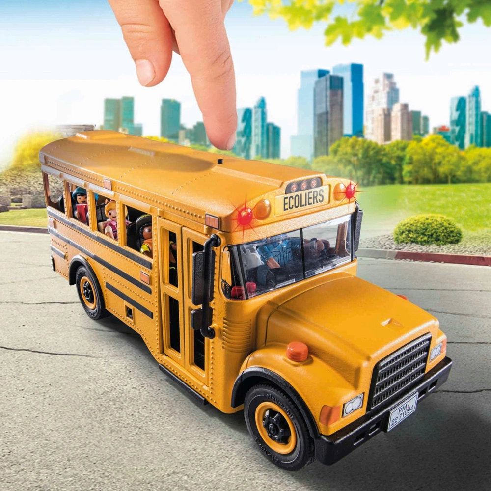Playmobil City Life 70983 Bus Scolaire Smyths Toys France