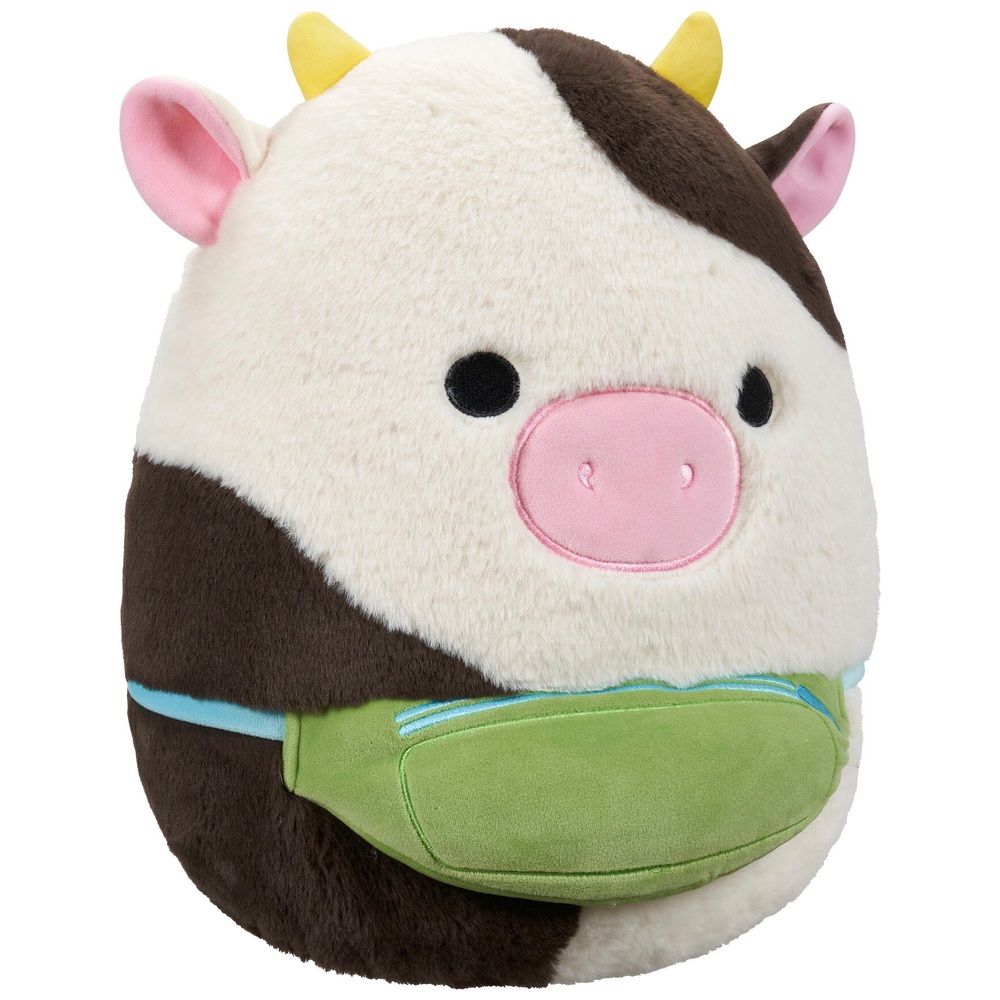 fuzzamallows connor the black and white cow