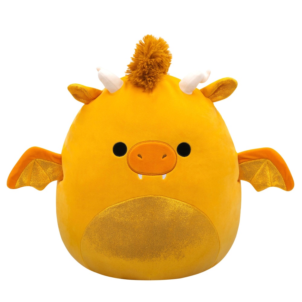 Original Squishmallows 40cm Mister the Gold Dragon | Smyths Toys UK