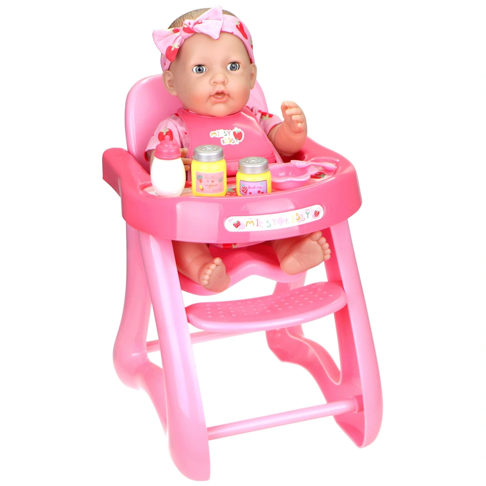 Missy Kissy Baby Doll High Chair and Accessories Smyths Toys Ireland