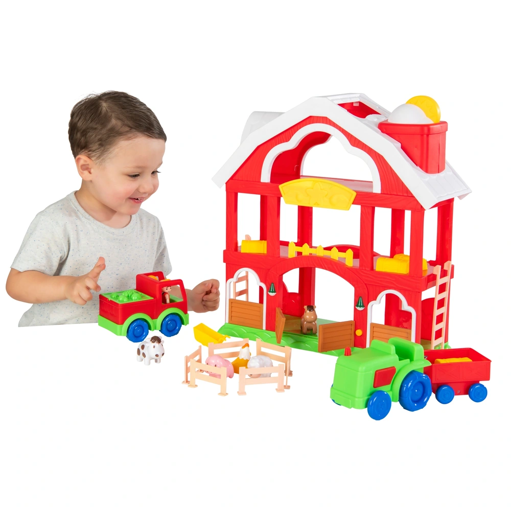 Big Steps Farm Play Set Smyths Toys UK