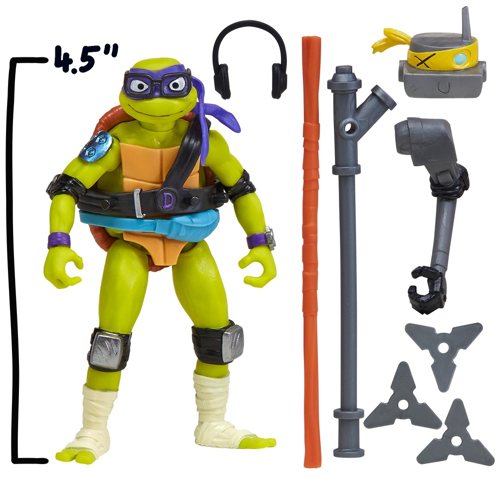 Tales of Teenage Mutant Ninja Turtles Mix 'n Match Mutations Donatello ...