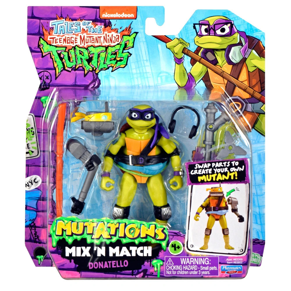 FIGURINE TMNT TORTUE Ninja Karai Tanto sword master Turtles Figure