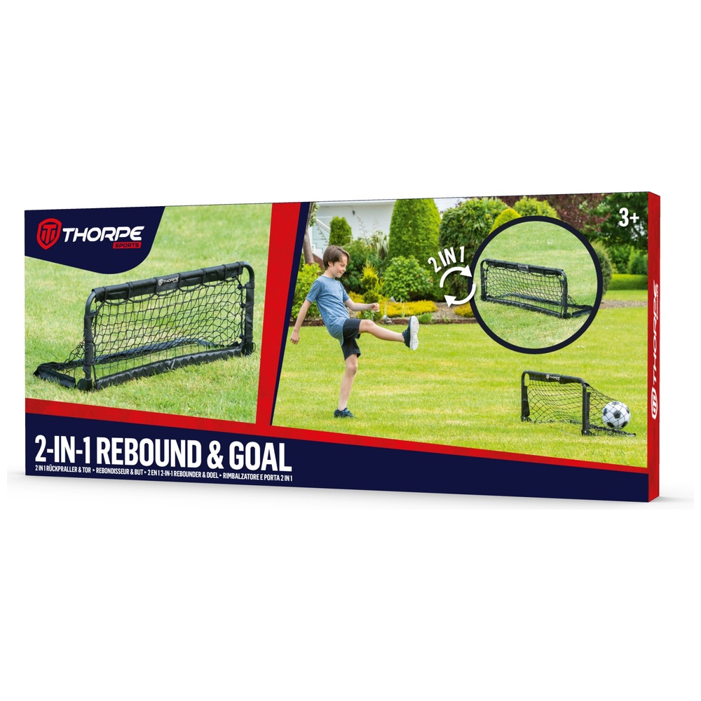 Thorpe Sports 2in1 FußballRebounderTor Smyths Toys Deutschland