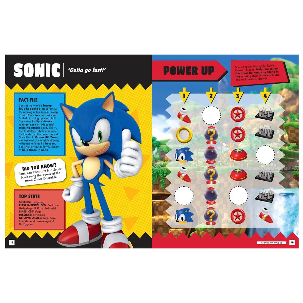 Sonic the Hedgehog Annual 2025 Smyths Toys UK