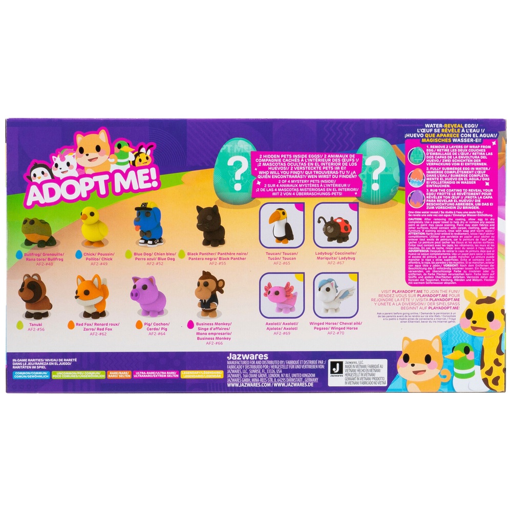 Adopt Me! 10 Pack Mystery Pets - Series 2 | Smyths Toys UK