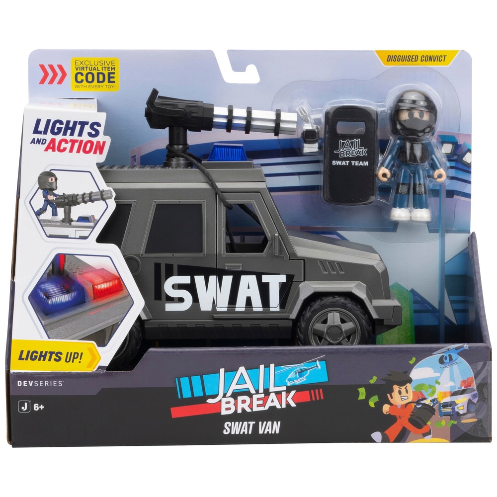 Jailbreak: SWAT Van with Lights | Smyths Toys Ireland