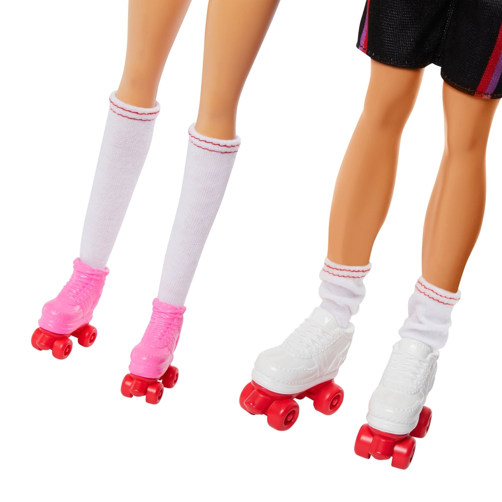 Barbie Dolls Fashionista Barbie and Ken Roller Skate 65th Anniversary 2 ...