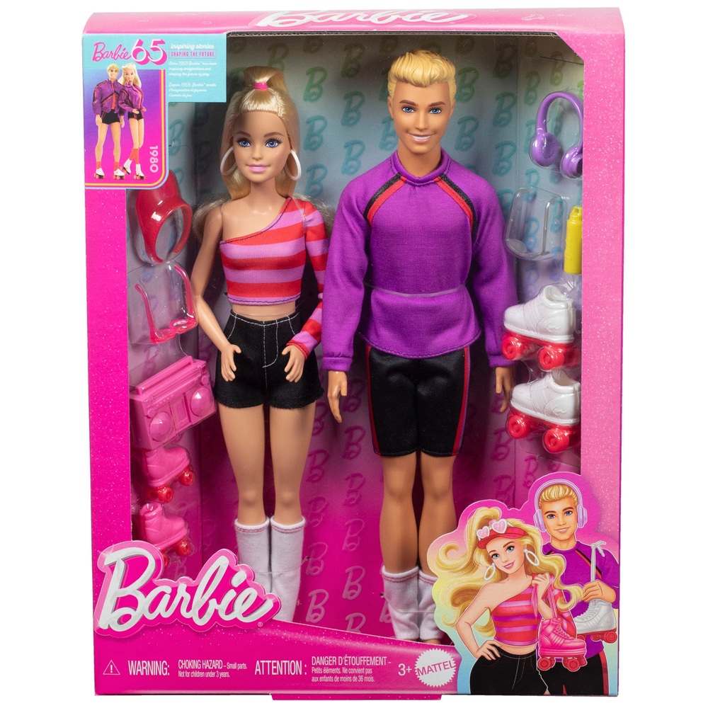 Barbie and Ken Rollerskate Set | Smyths Toys UK