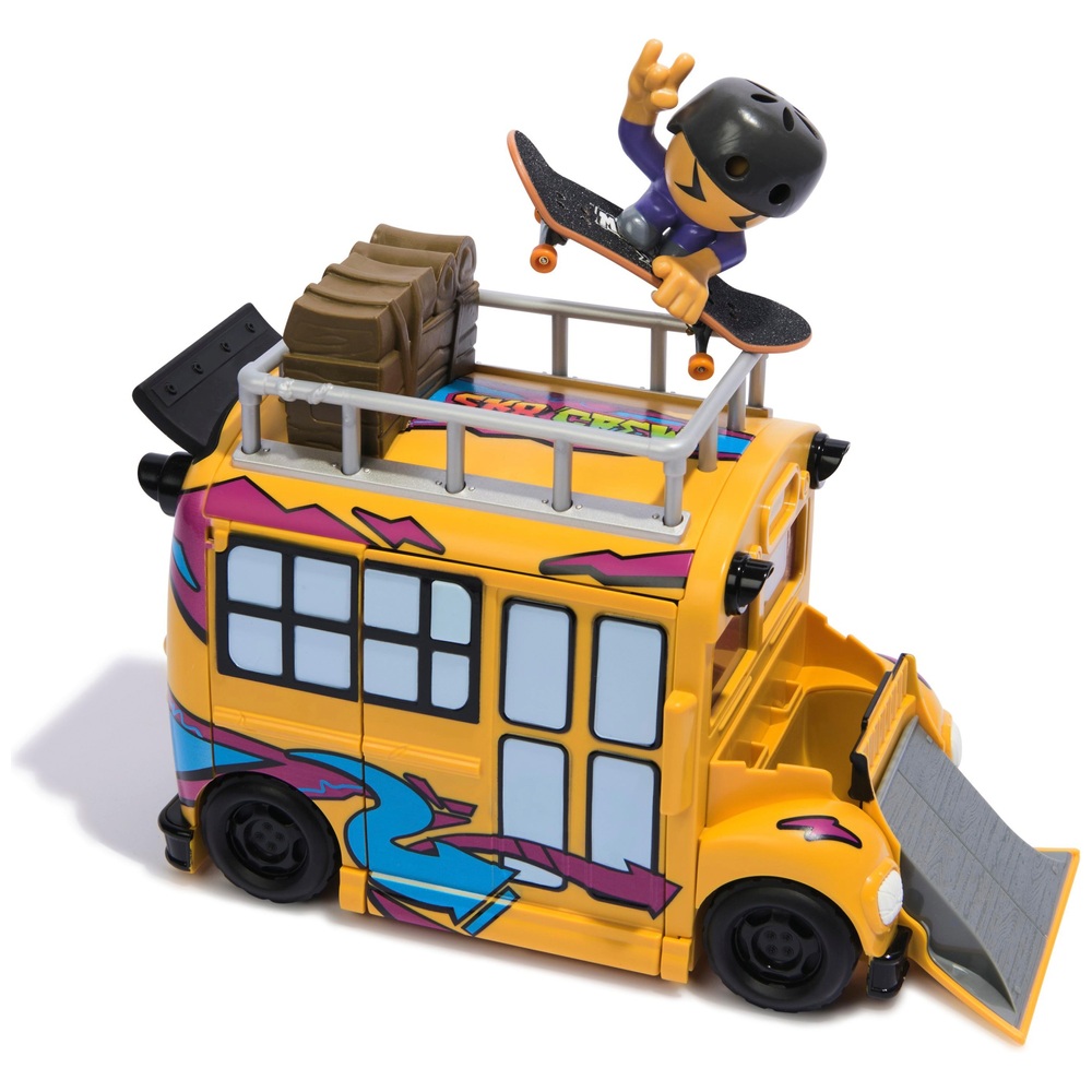 Tech Deck Sk8 Crew 2-in-1 Transforming Ultra Sk8 Bus Set | Smyths Toys UK