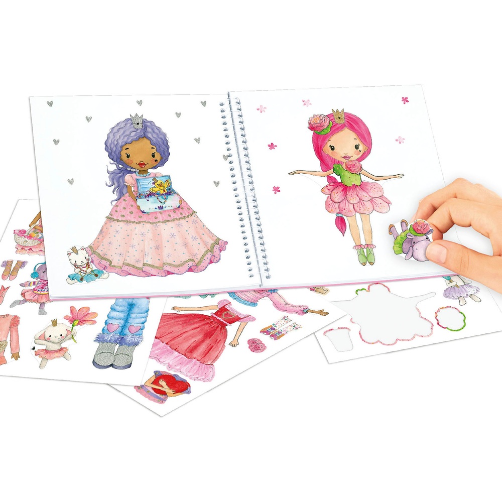 Princess Mimi Dress Me Up Sticker Book | Smyths Toys UK