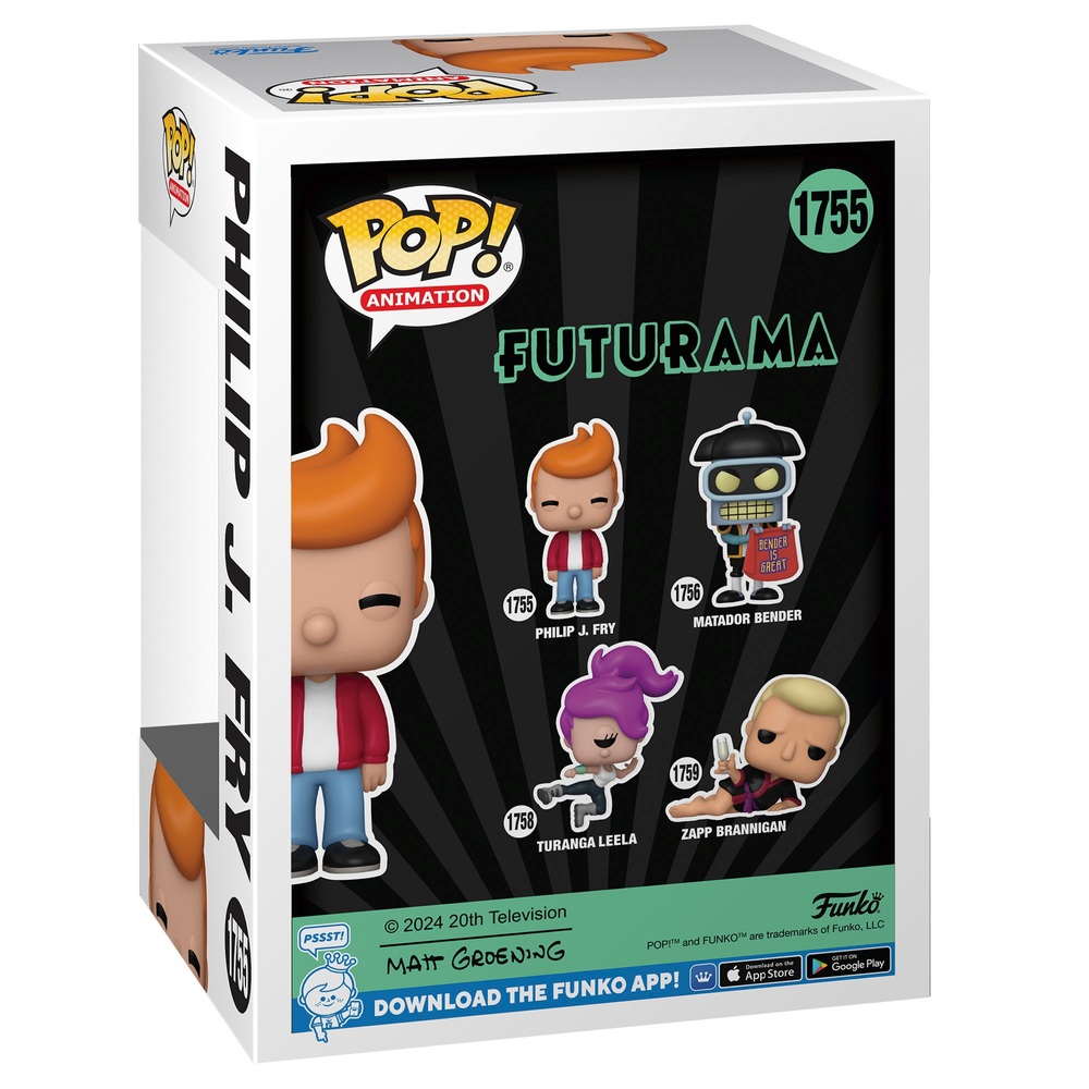 Funko POP! Figur 1755 Futurama J. Fry | Smyths Toys Deutschland