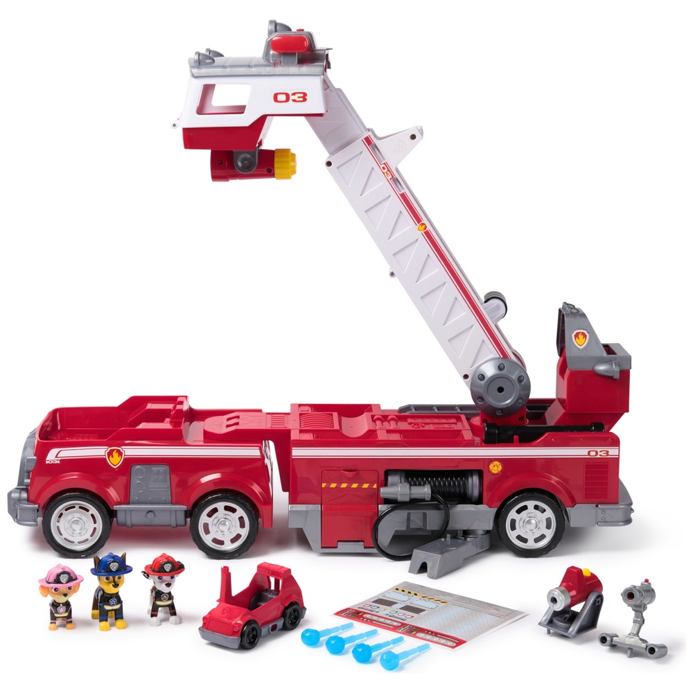 PAW Patrol Marshall s Ultimate Rescue Fire Engine Set Smyths Toys UK