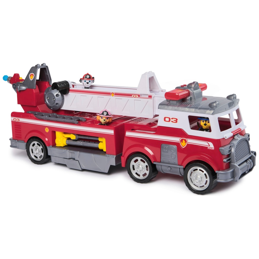 PAW Patrol Marshall s Ultimate Rescue Fire Engine Set Smyths Toys UK