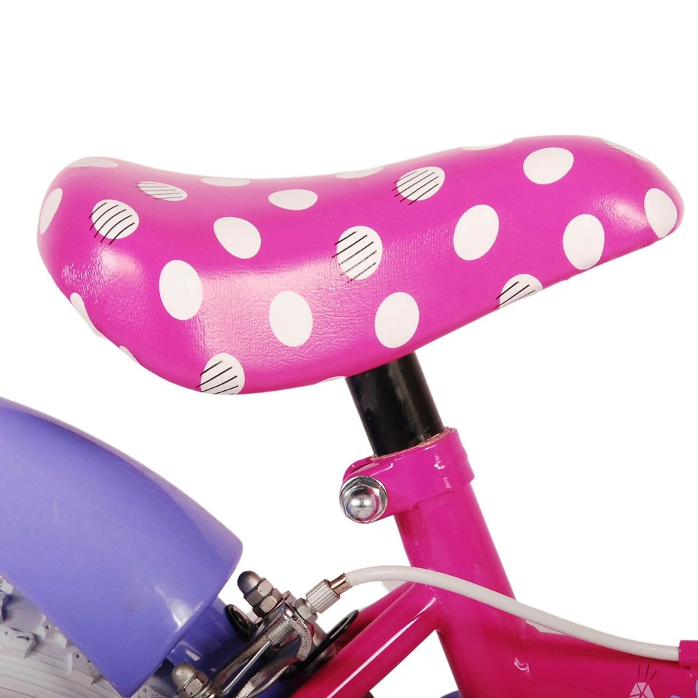 12 Zoll Kinderfahrrad Minnie Cutest Ever mit Stützrädern pink | Smyths