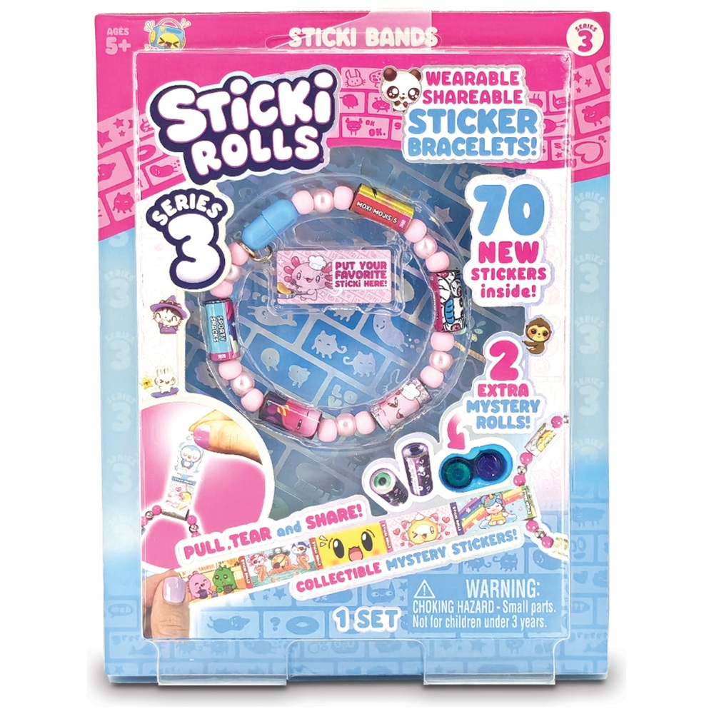 Sticki Rolls Sticker Bracelet Making Set Smyths Toys UK Sticki rolls sticker bracelet making set smyths toys uk