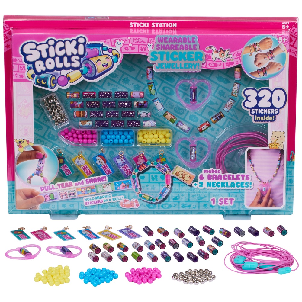 Sticki Rolls Sticki Station Jewellery Kit | Smyths Toys UK