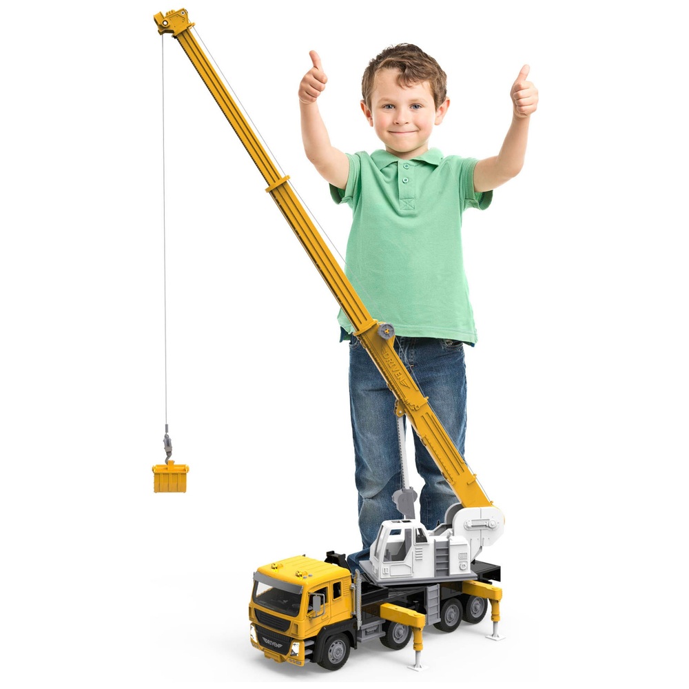 Driven by Battat Jumbo Crane Truck | Smyths Toys UK