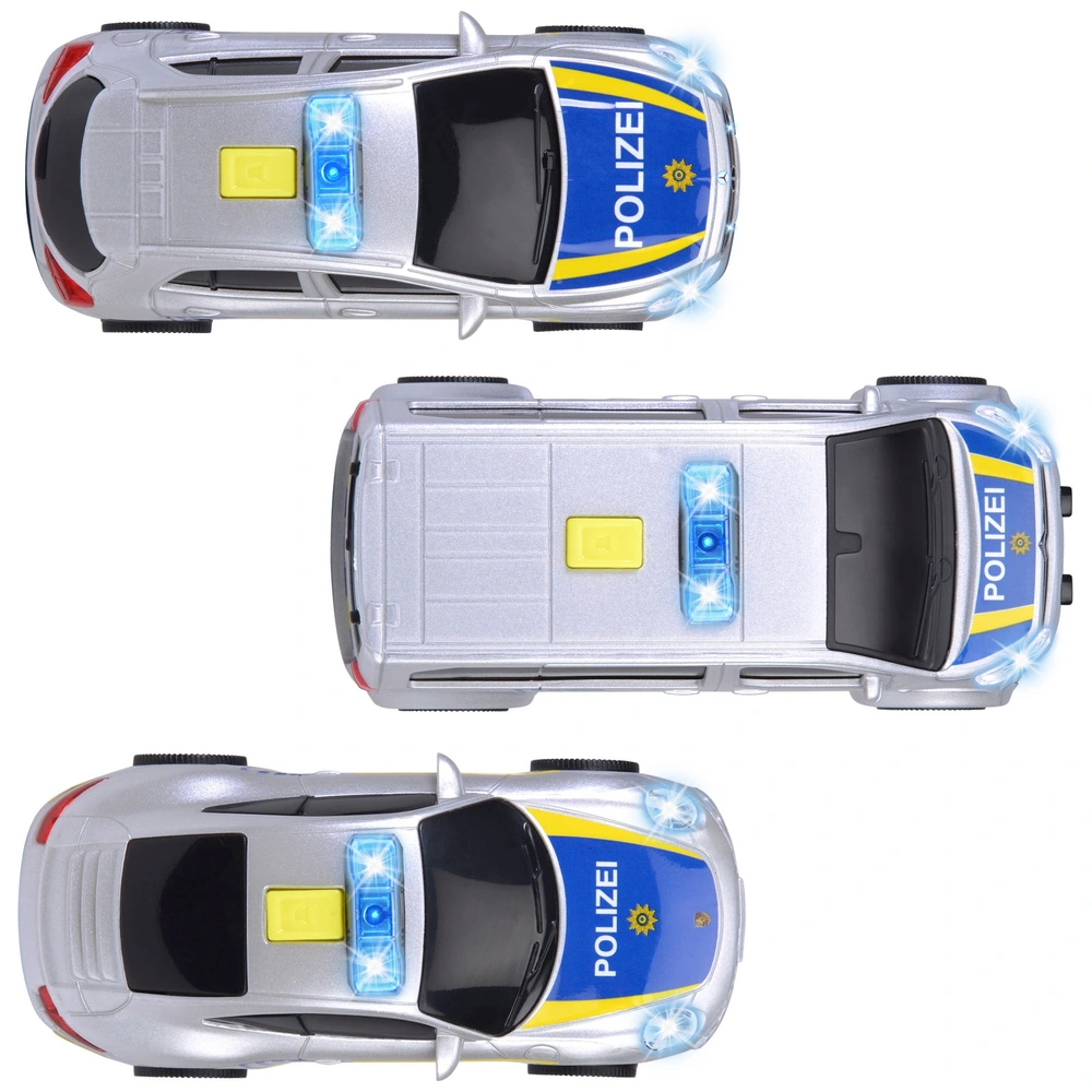 Musik - STREETS N BEATZ Polizeiauto mit Friktionsmotor, 20 cm, inkl. Batterien, Spielzeug für Kinder ab 3 Jahre ... STREETS N BEATZ Spielzeugauto Eigentlich