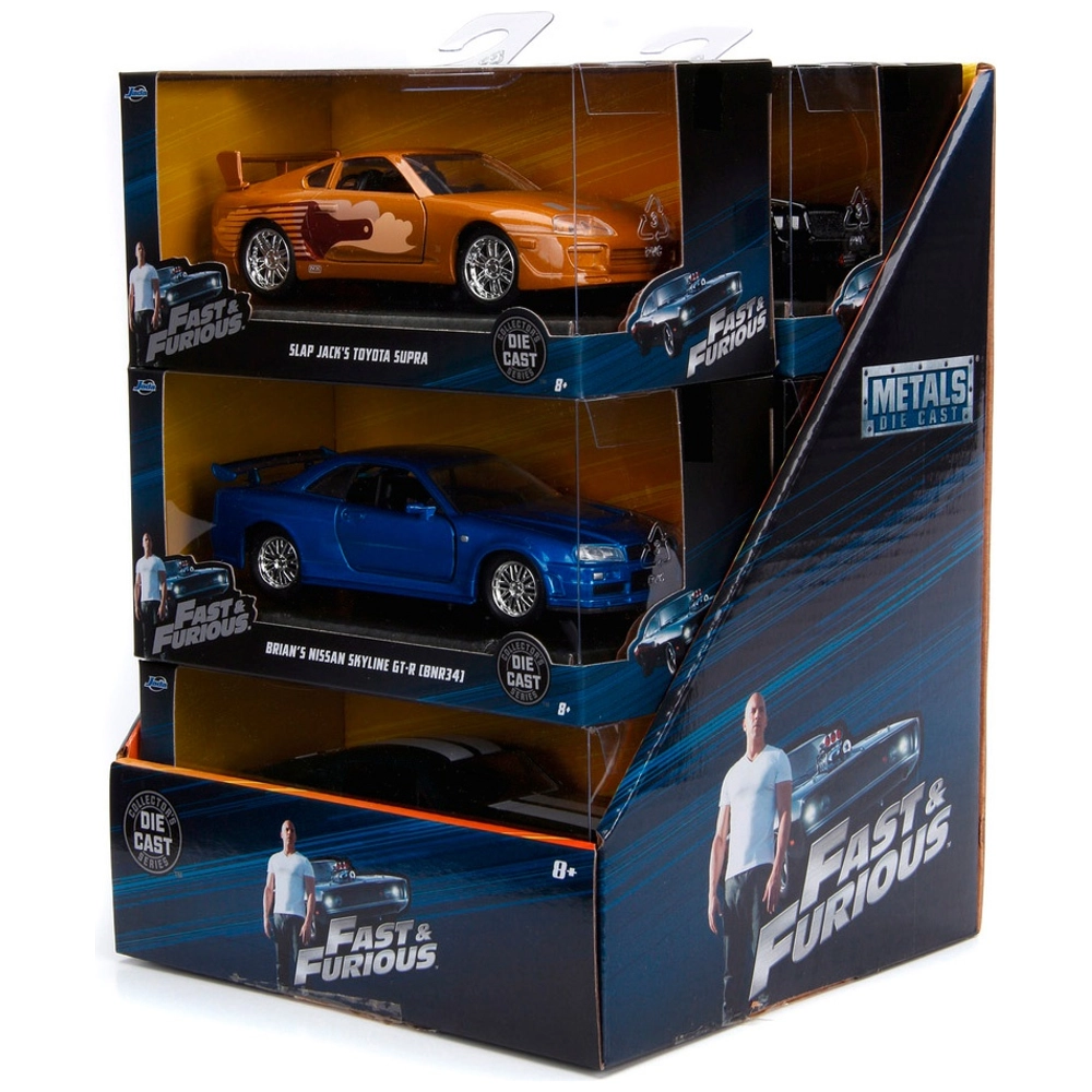 Jada Toys Fast & Furious Speelgoedauto 1:32 assorti | Smyths Toys