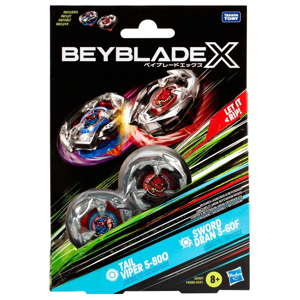 Beyblade X Spinning Top Dual Pack Assortment Smyths Toys UK
