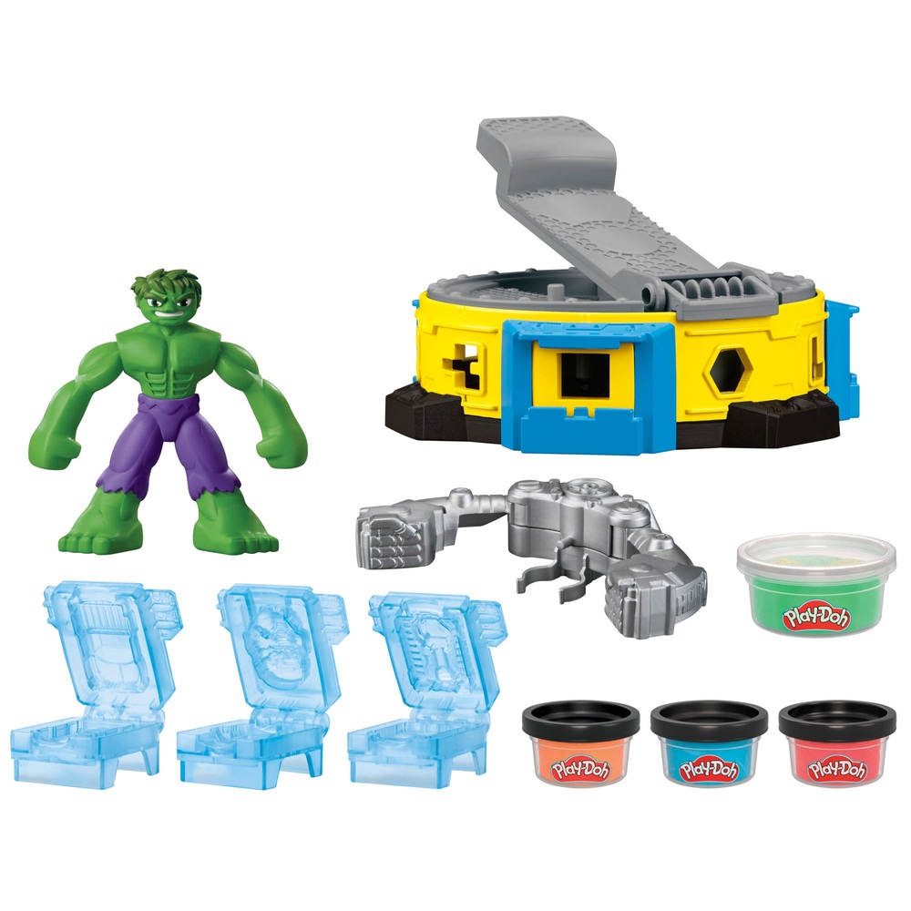 Play-Doh Marvel Hulk Smash & Squish Playset | Smyths Toys Ireland