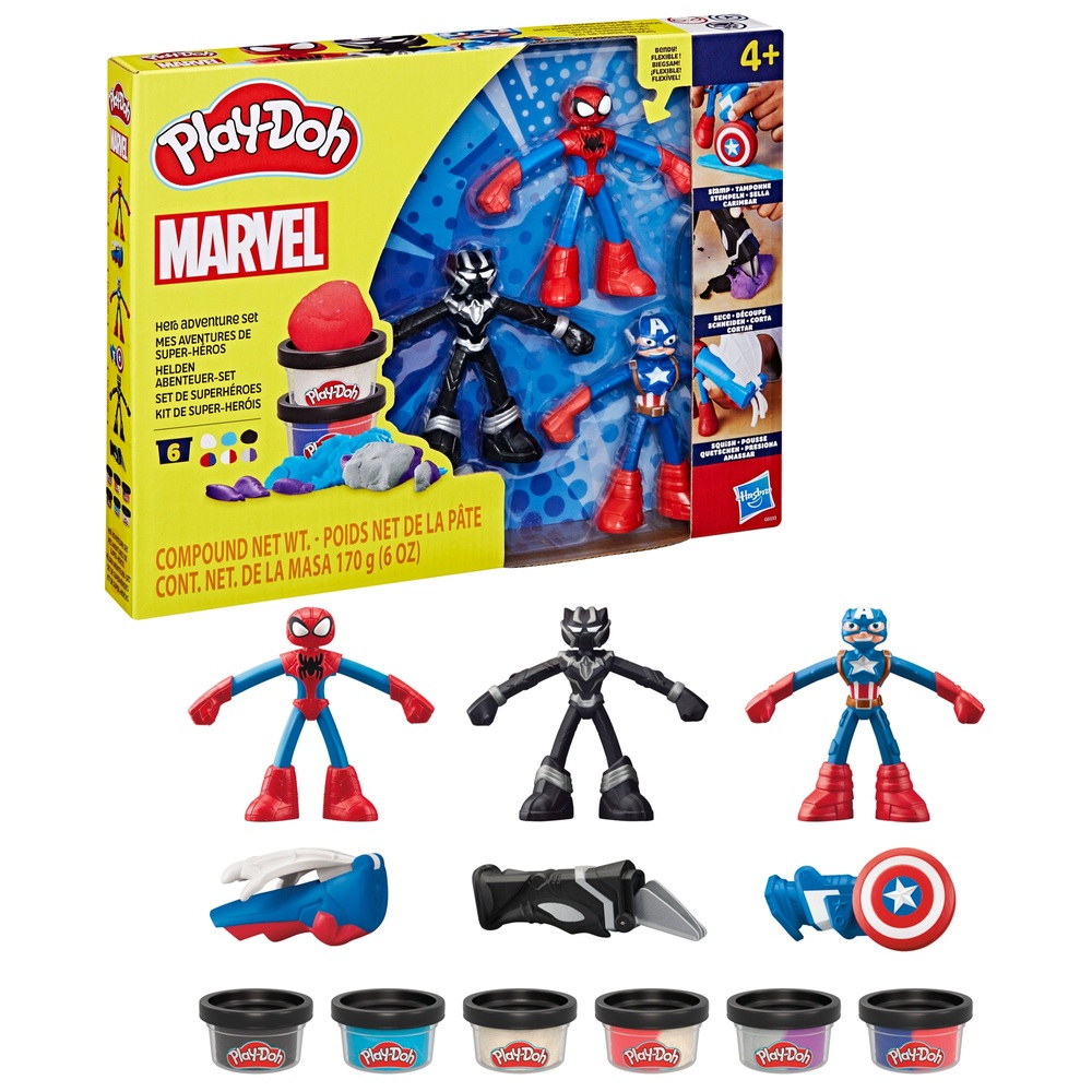 Play Doh Marvel Hero Adventure Set