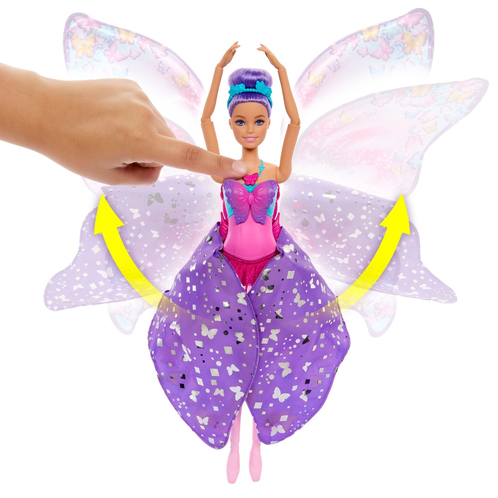 Barbie Dreamtopia Dance and Flutter Butterfly Doll | Smyths Toys UK