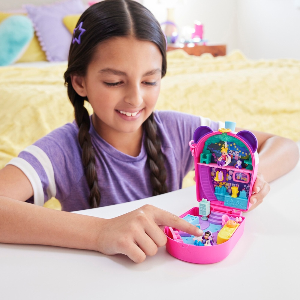 Polly Pocket Bubble Tea Panda Compact Smyths Toys UK