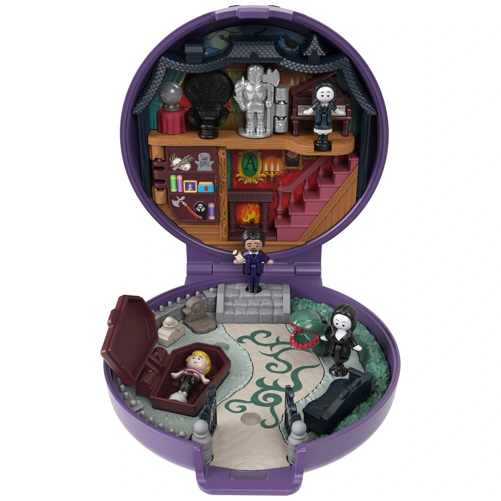 Polly Pocket – La Famille Adams – Boule De Noël Disney – Neuf