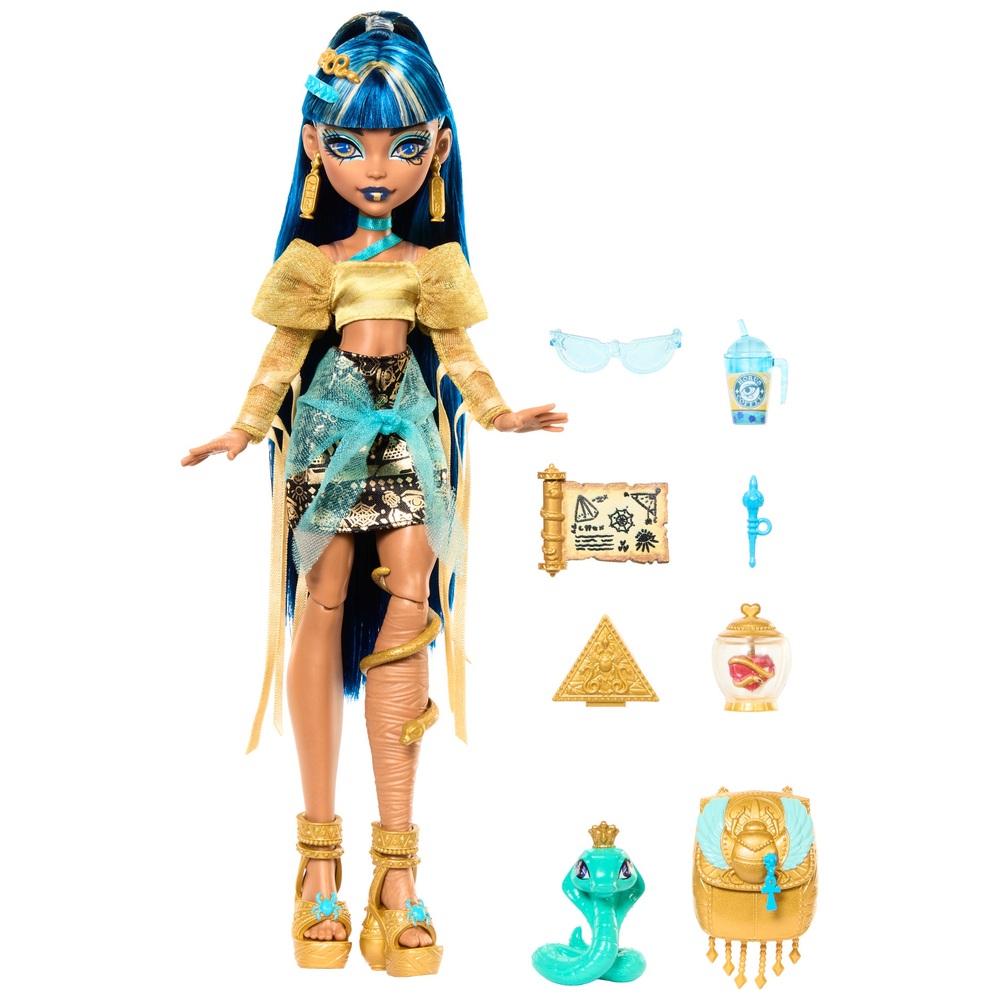 Die Teuerste Monster High Puppe Der Welt Monster High Puppe Cleo de Nile | Smyths Toys Deutschland