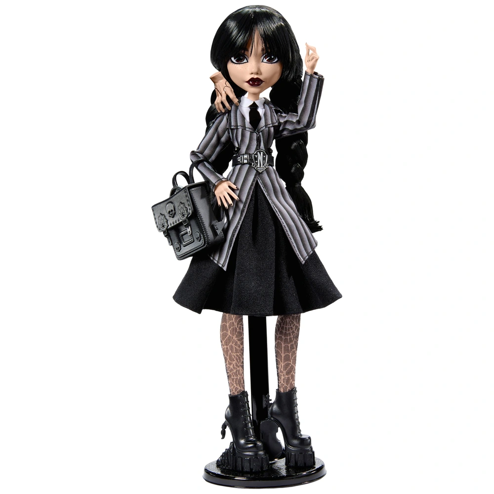 Monster High x Wednesday Doll Wednesday Addams | Smyths Toys UK