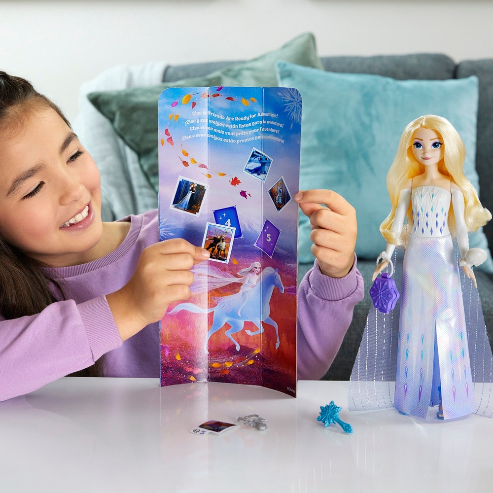 Disney Frozen Spin & Reveal Elsa Doll | Smyths Toys UK