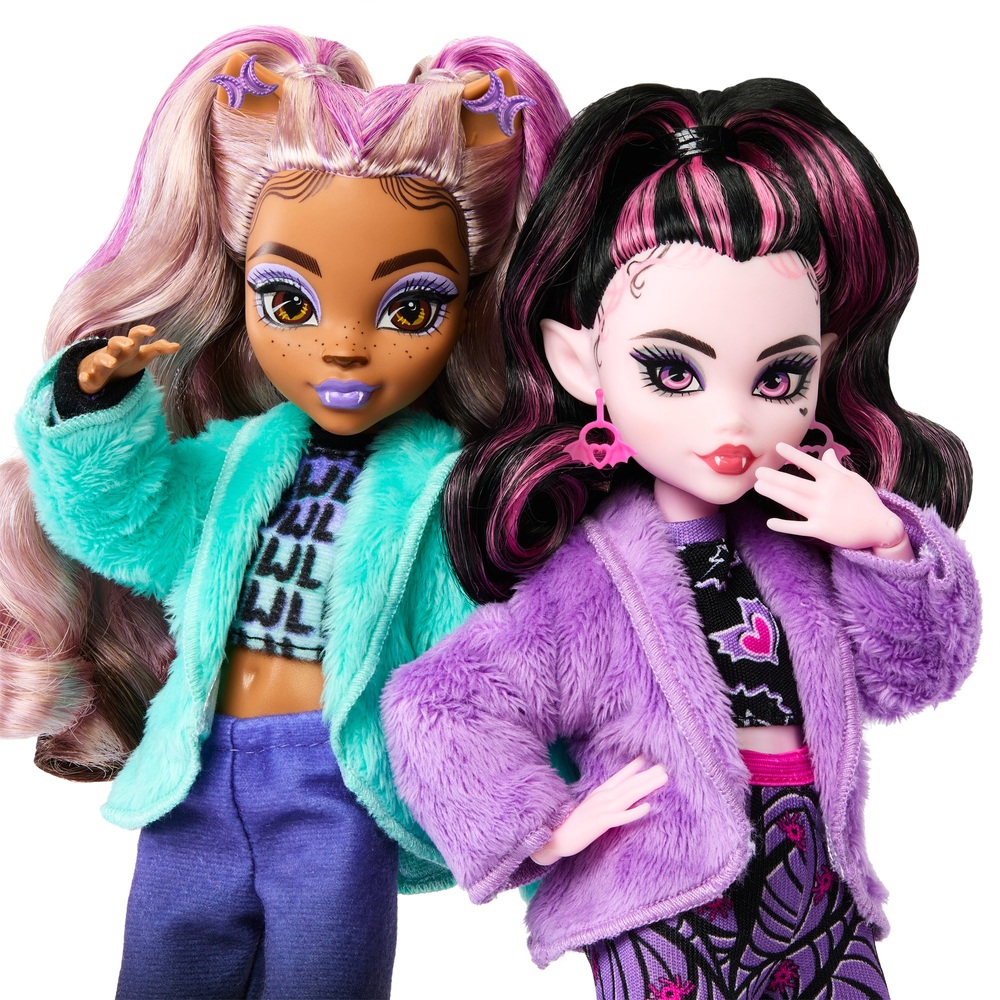 Monster high sleepover dolls deals