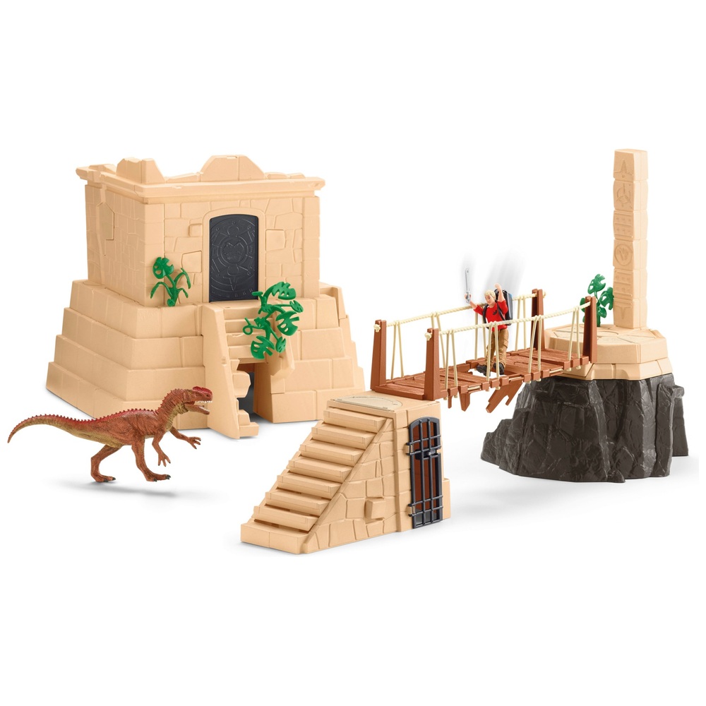 schleich Dinosaurs 42657 Dino Temple Conquest | Smyths Toys UK