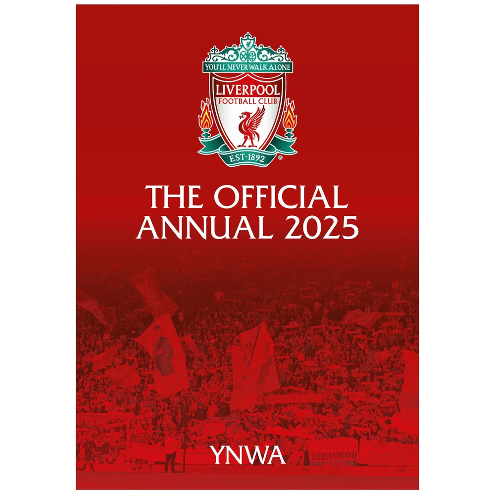 Official Liverpool FC Annual 2025 Smyths Toys UK