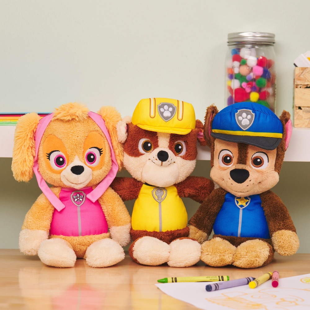 Rubble paw patrol plush online