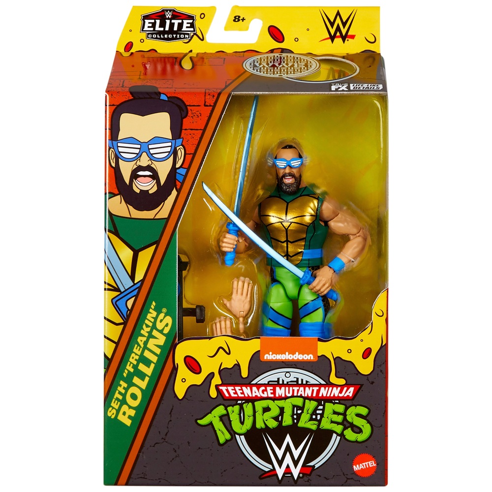 WWE x Teenage Mutant Ninja Turtles Elite Collection Seth 'Freakin ...