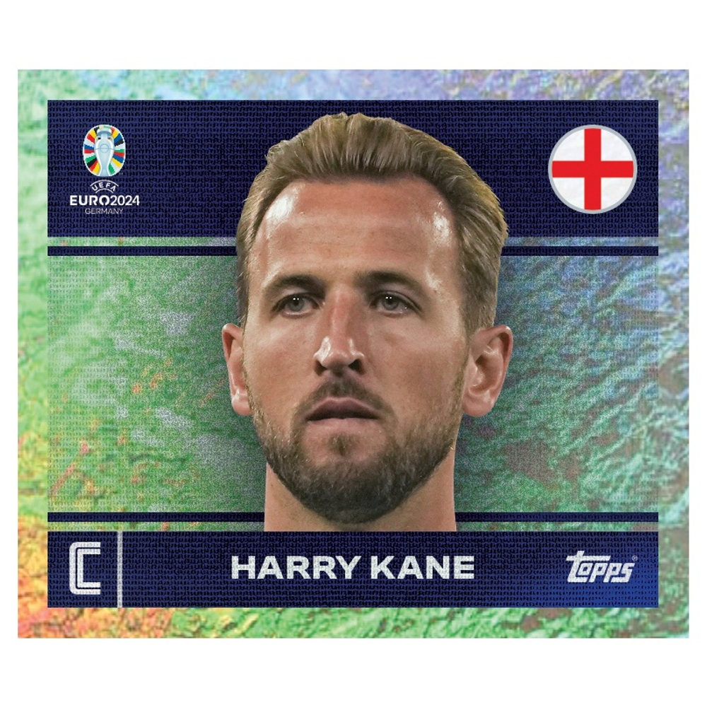 Topps Euro 2024 Offizielles StickerMultipack mit 7 StickerPäckchen