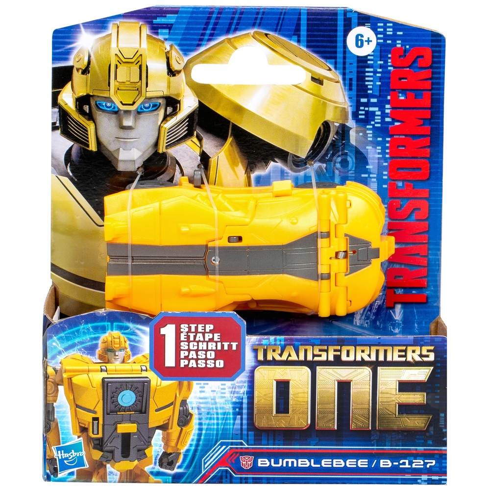 Transformers One Cog Changer Bumblebee/B-127 Action Figure | Smyths ...