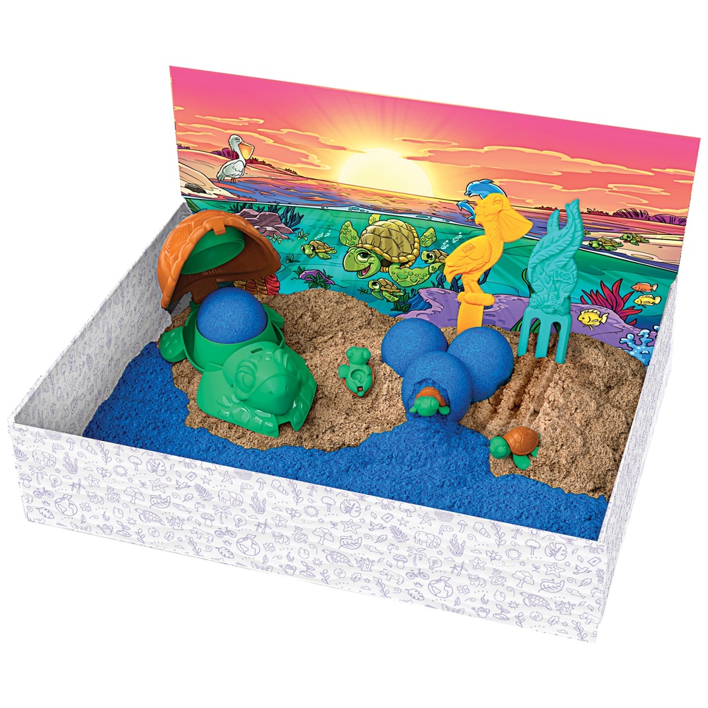 Kinetic Sand Project Planet Turtle Beach | Smyths Toys UK