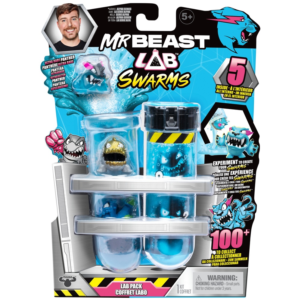 MrBeast Lab Swarms Figuren 5er Set sortiert | Smyths Toys Deutschland