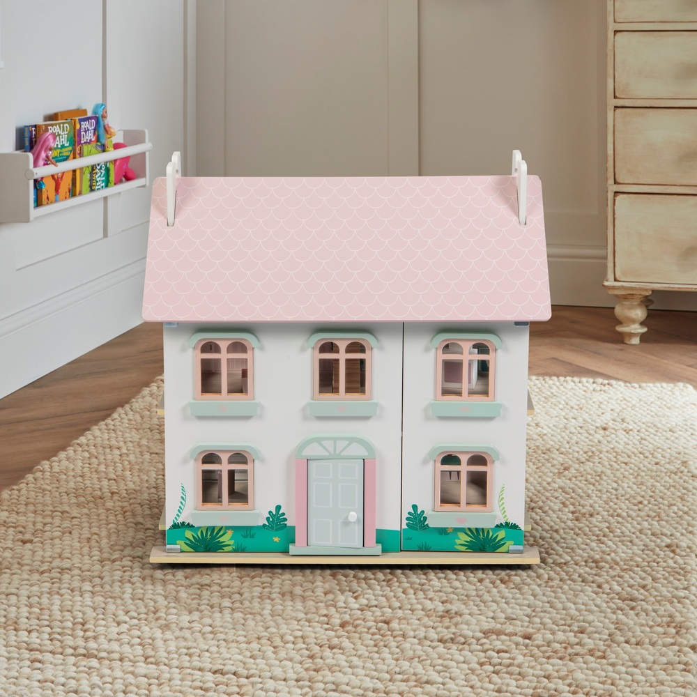 Sofie s Wooden Doll House with Furniture Smyths Toys UK