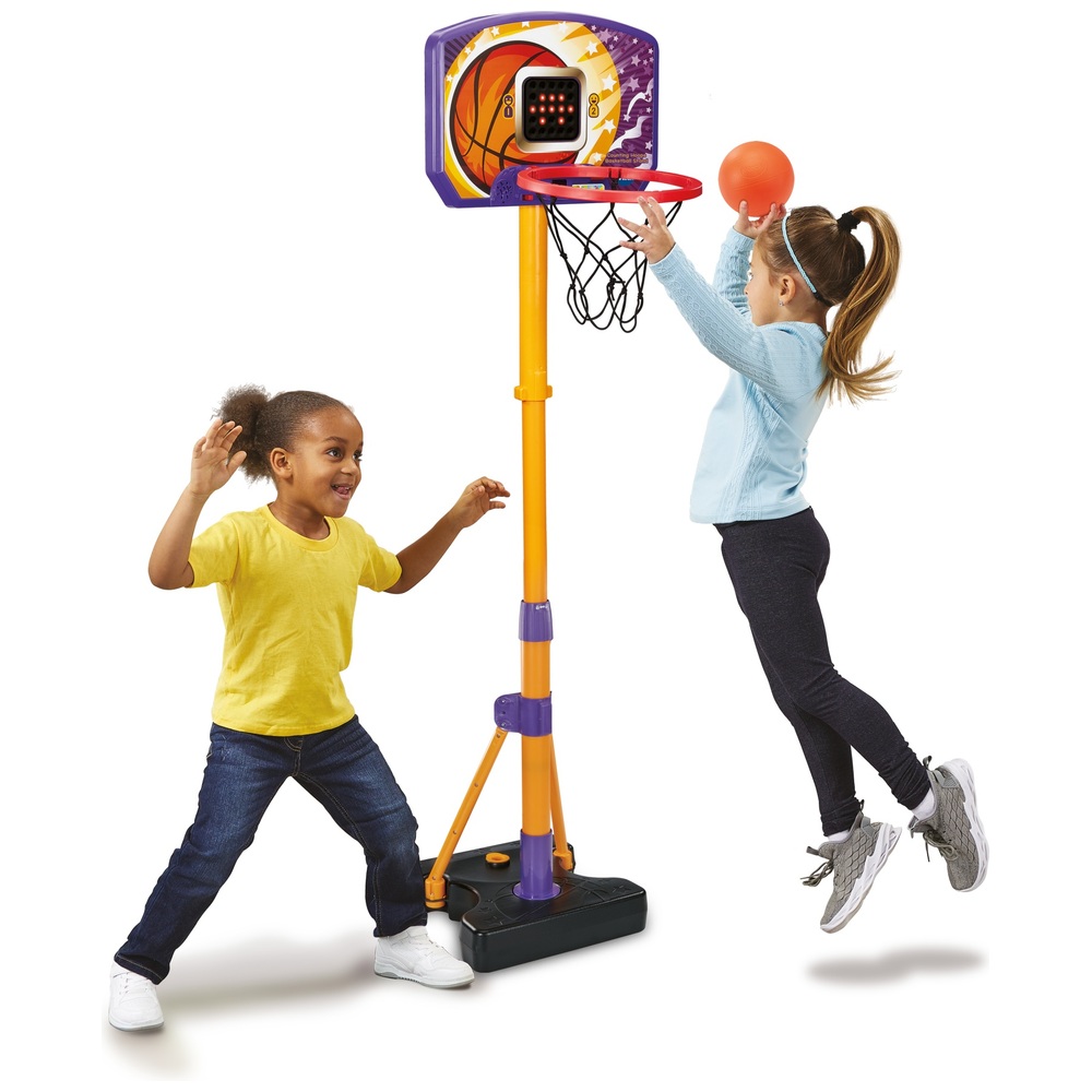VTech Counting Hoops Basketball Stand Set Smyths Toys UK
