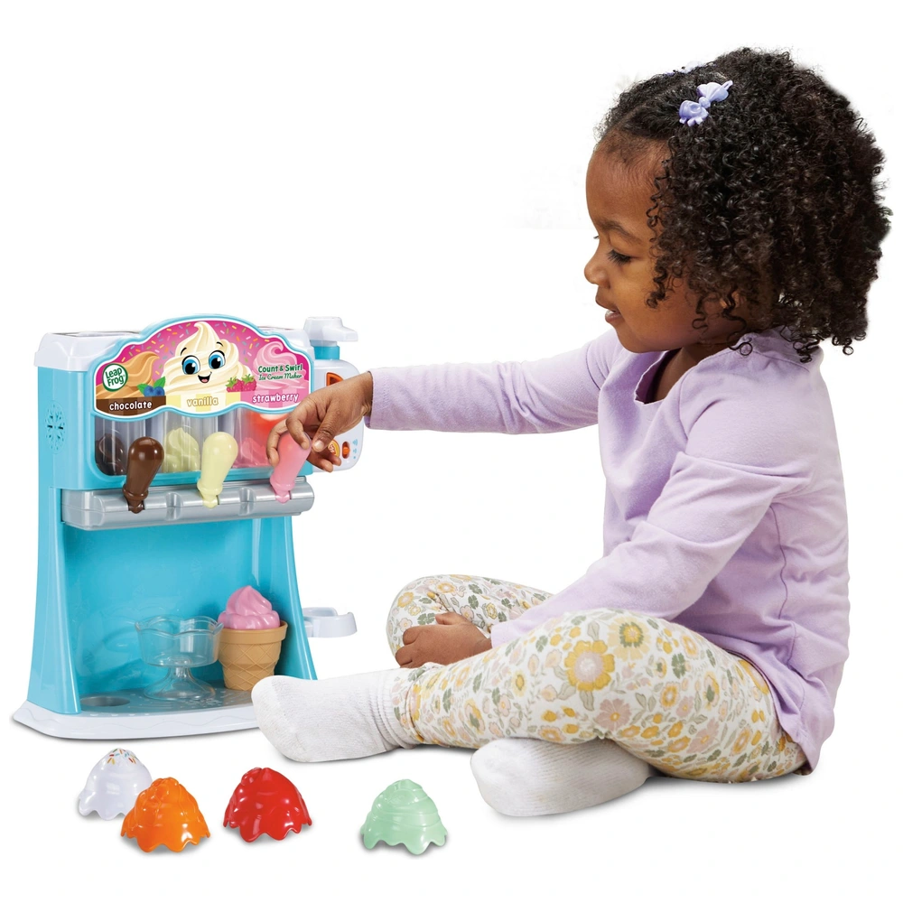 LeapFrog Playset Count Swirl Ice Cream Maker Smyths Toys UK