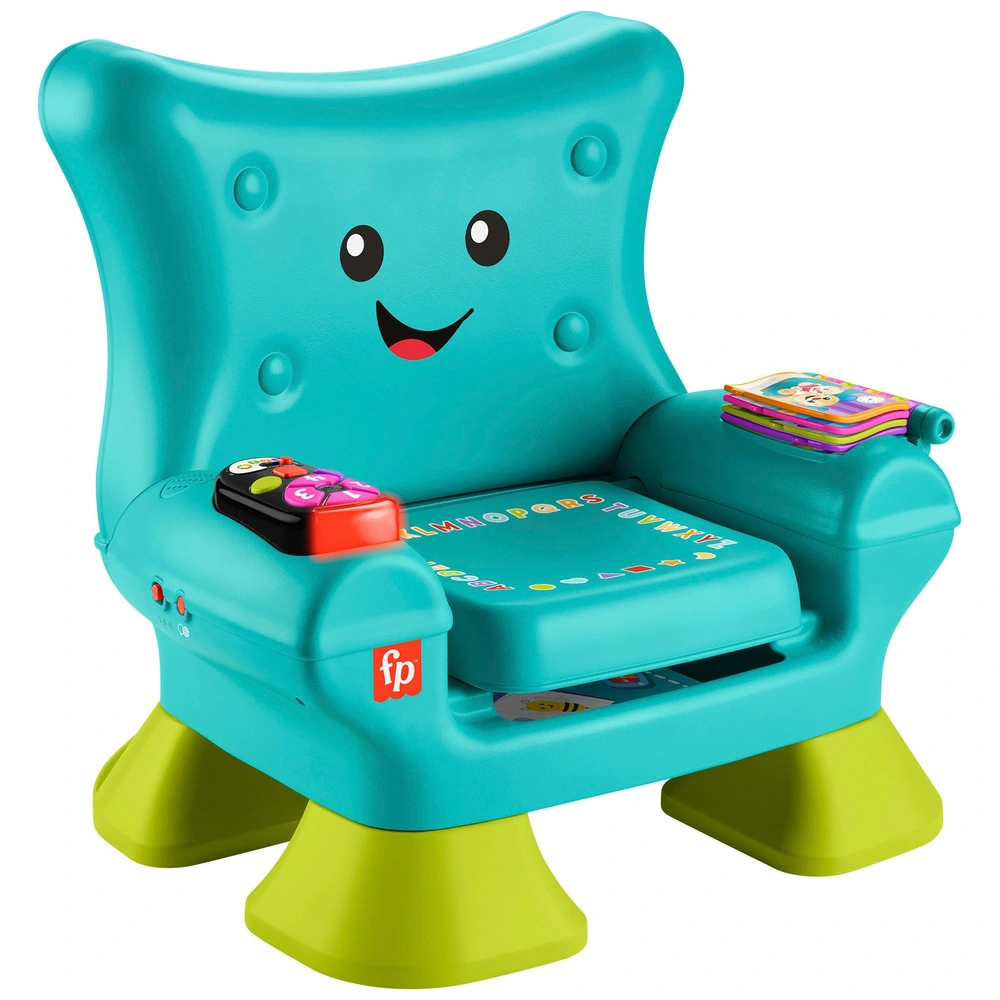 Fisher-Price Laugh Learn Smart Stages Chair Blue Smyths Toys UK